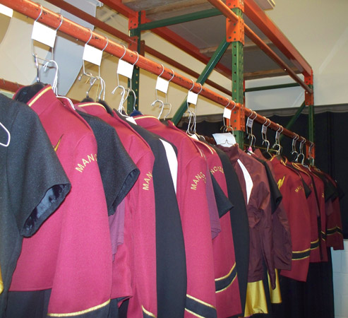 band uniform organizer